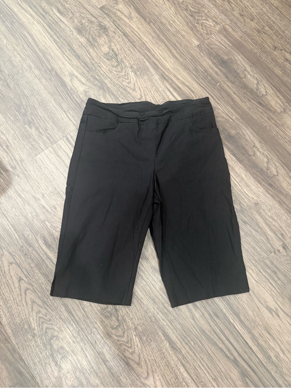 Tribal Black Casual Shorts